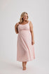 Jessica - Nightie - Mid Length - Pink-Nightie | XS- | Hank & Hera