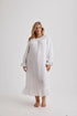 Kareena - Nightgown - Long - White - Linen-Nightdress | XS- | Hank & Hera