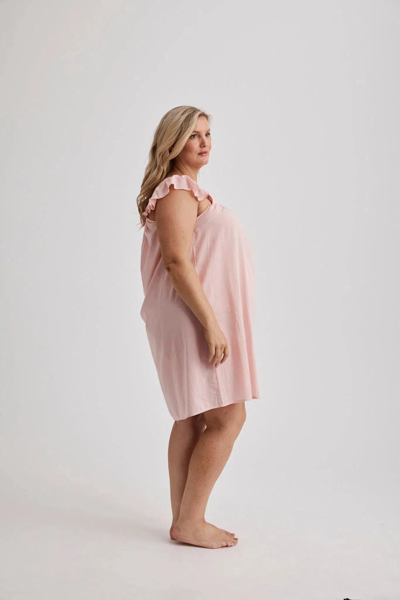 Polly - Nightie - Short - Pink-Nightie | XS- | Hank &amp; Hera