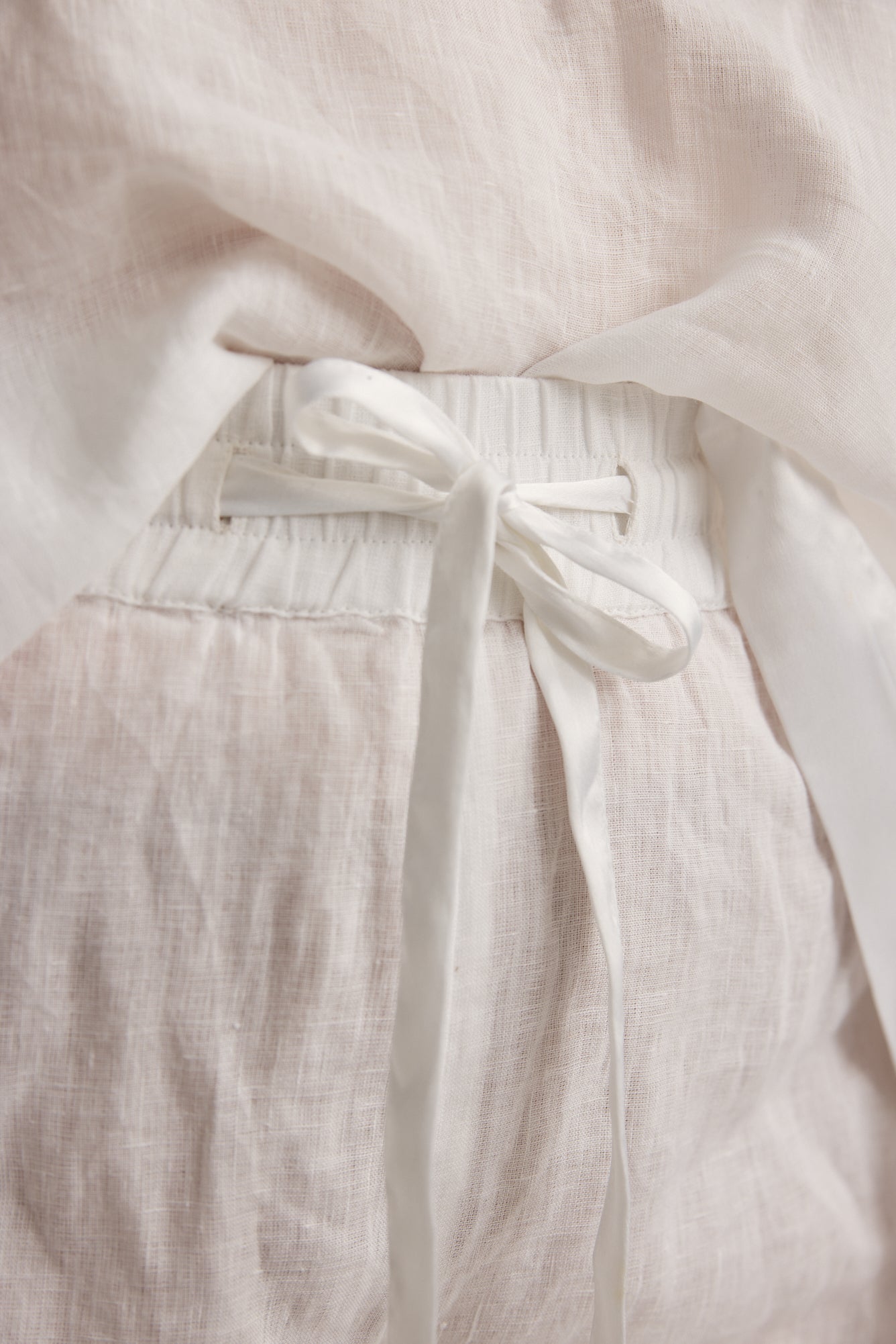Hera - Pajama Set - Short - White